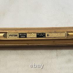 Victor Welding Cutting Torch Set CA1350 Attachment 100 Handle & Tip Made In USA
