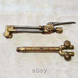 Victor Welding Cutting Torch Set CA1350 Attachment 100C Handle Made In USA