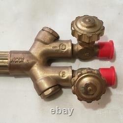 Victor Welding Cutting Torch Set CA2460 Attachment 315FC Handle 1-1-101 Tip