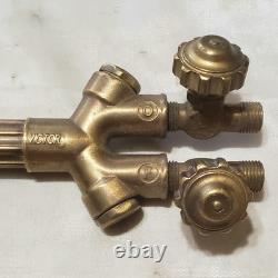 Victor Welding Cutting Torch Set CA2460 Attachment 315FC Handle Journeyman