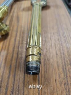 Victor Welding Torch Set 100 Handle, CA1350 Cutting Attachment 0-3-101 Tip USA