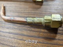 Victor Welding Torch Set 100 Handle, CA1350 Cutting Attachment 0-3-101 Tip USA