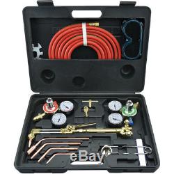 Victor type Gas Welding and Cutting Kit Portable Acetylene Oxygen Torch Set type