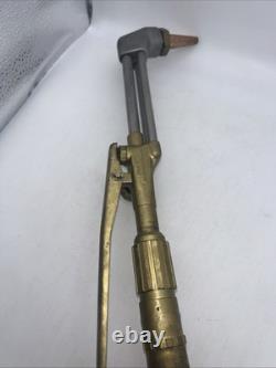 Vintage AIRCO 4875 Welding Cutting Torch Style Brass Corncob Pattern Excellent