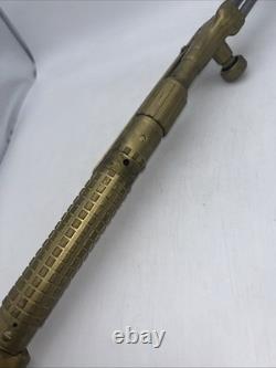 Vintage AIRCO 4875 Welding Cutting Torch Style Brass Corncob Pattern Excellent