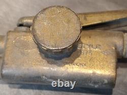 Vintage Airco Corn Cob Handle Brass Cutting Torch 818 0800 Style 1875 10°Angle