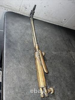 Vintage Brass PUROX Welding Cutting Torch Type E #3V50783