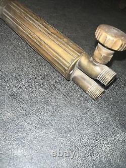 Vintage Brass PUROX Welding Cutting Torch Type E #3V50783