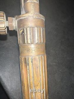 Vintage Brass PUROX Welding Cutting Torch Type E #3V50783
