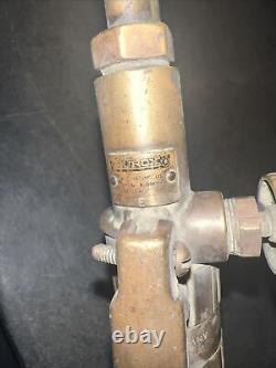 Vintage Brass PUROX Welding Cutting Torch Type E #3V50783