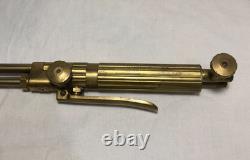 Vintage Brass PUROX Welding Cutting Torch Type E Clean