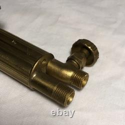 Vintage Brass PUROX Welding Cutting Torch Type E Clean