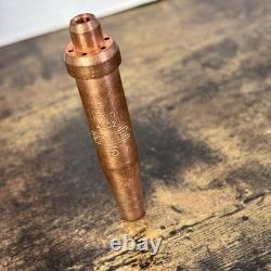 Vintage Brass PUROX Welding Cutting Torch Type E W Extra Tip