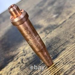 Vintage Brass PUROX Welding Cutting Torch Type E W Extra Tip