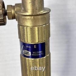 Vintage Brass PUROX Welding Cutting Torch Type E W Extra Tip