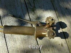 Vintage Cutting Welding Torch A Brass Made By Messer-grieshein Collector
