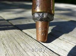 Vintage Cutting Welding Torch A Brass Made By Messer-grieshein Collector