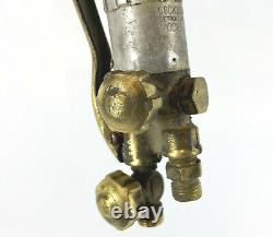 Vintage Dockson Model L Oxy Acetylene Welding Cutting Torch with Hose & Regulator