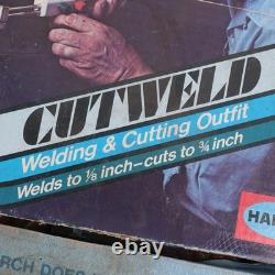 Vintage Harris Cutweld No. 688 Oxy-Acetylene Welding & Cutting Torch Outfit Kit