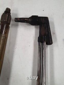 Vintage Harris No. 18-3 Gas/OX Cutting Torch Welding Handle withTip- Cleveland, USA