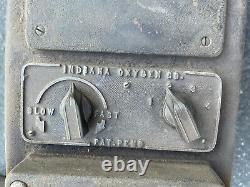 Vintage Indiana Oxygen Co. J. R. Brant Cut-a-line Model 1000 Welding Torch Guide