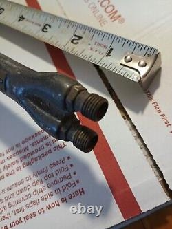 Vintage Meco Aviator Jet Cutting Welding Brazing Torch Handle With Tip As Is