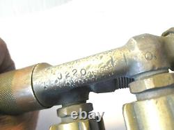 Vintage Quality Gas Welding Cutting Metal Oxy Acetylene Bronze Torch Handpiece