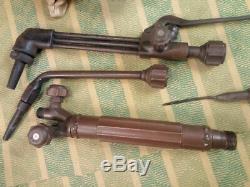 Vintage Sears Craftsman Oxy-Acetylene Cutting Welding Torch Regulators LOT