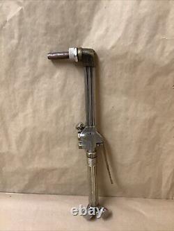 Vintage Smiths SC209 Oxy Acetylene Welding Cutting Torch Silver/Gold