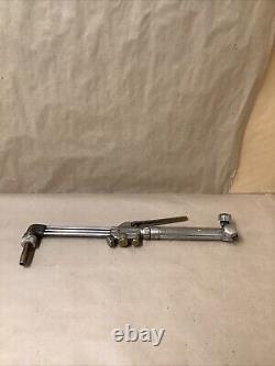 Vintage Smiths SC209 Oxy Acetylene Welding Cutting Torch Silver/Gold