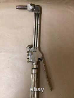 Vintage Smiths SC209 Oxy Acetylene Welding Cutting Torch Silver/Gold