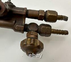 Vintage Victor Oxy Acetylene Cutting Welding Blow Torch FOR PARTS REPAIR 23.5in