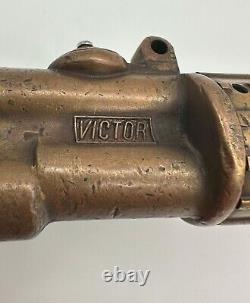 Vintage Victor Oxy Acetylene Cutting Welding Blow Torch FOR PARTS REPAIR 23.5in