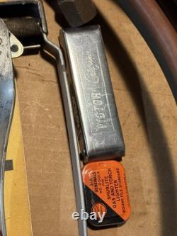 Vintage Victor Super-Range Welding And Cutting Outfit Torch Nozzles Regulators