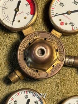 Vintage Victor Super-Range Welding And Cutting Outfit Torch Nozzles Regulators
