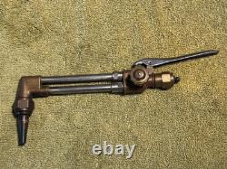 Vintage Victor Super-Range Welding And Cutting Outfit Torch Nozzles Regulators