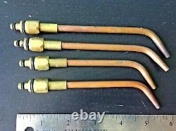 Vintage Welding Lot PUROX CW-200 Oxy-Acetylene Cutting Torch & 4 Tips & more
