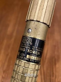 Vtg Airco 850 Cutting Welding Torch Handle Corn Cob Concoa Air Reduction 11.25