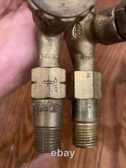 Vtg Airco 850 Cutting Welding Torch Handle Corn Cob Concoa Air Reduction 11.25