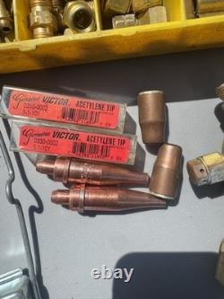 WELDERS SPECIAL Purox Brass Acetylene Cutting Torch fittings Tips & Accessories