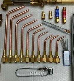 WELDING/BRAZING KIT w REGULATORS Acetylene/Oxy Victor Type 315FC/2460CA -NEW