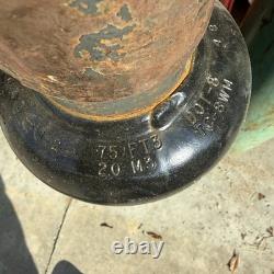 WELDING/CUTTING SET 125 TF OXYGEN & 250 75 TF ACETYLENE TANKS Exchangeable