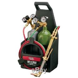 Welding Brazing Plumming Portable Torch Kit Cutting Copper Pipe Port Auto Garage