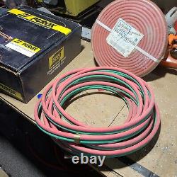 Welding Kit. Includes brand new extra 100' hose. Cutting torch and Guage valves