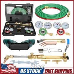 Welding Portable Cutting Torch 17-Piece Oxygen Acetylene Torch Kit with 3 Rods