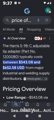 Welding Supplies Harris And Victor Cutting Torches
