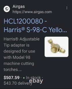 Welding Supplies Harris And Victor Cutting Torches