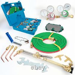 Welding Torch Kit withToolbox Oxygen Acetylene Welding Cutting Torch Tool