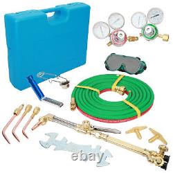 Welding Torch Kit withToolbox Oxygen Acetylene Welding Cutting Torch Tool