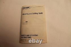 Weldmark by victor medium duty cutting and welding outfit and extras